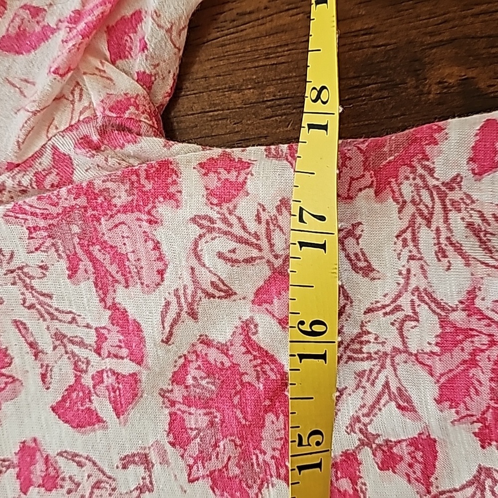 Lucky Brand pink and white blouse - Picture 6 of 10